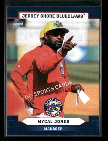 2026 Jersey Shore BlueClaws Mycal Jones