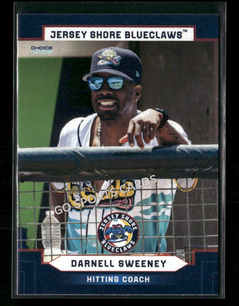 2026 Jersey Shore BlueClaws Darnell Sweeney