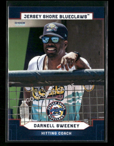 2026 Jersey Shore BlueClaws Darnell Sweeney