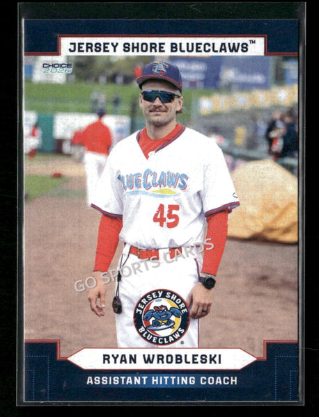 2026 Jersey Shore BlueClaws Ryan Wrobleski