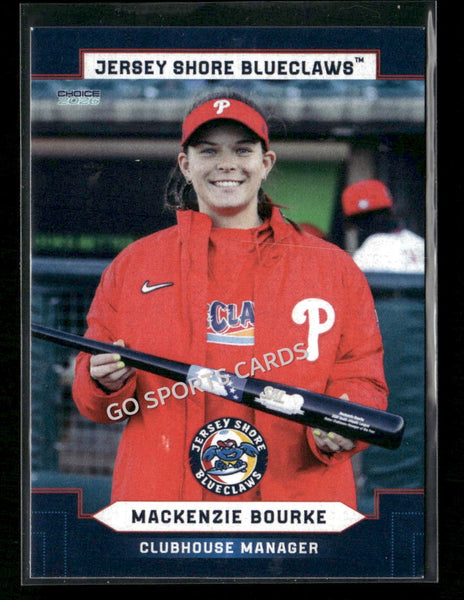2026 Jersey Shore BlueClaws Mackenzie Bourke