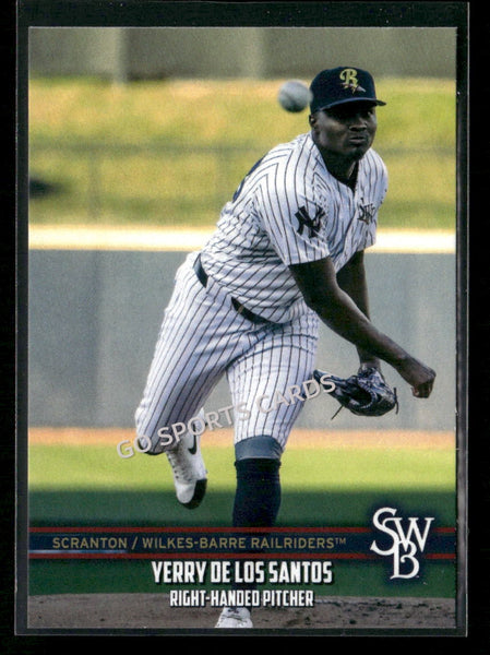 2026 Scranton Wilkes Barre RailRiders Yerry De Los Santos