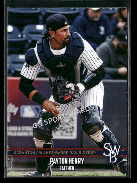 2026 Scranton Wilkes Barre RailRiders Payton Henry