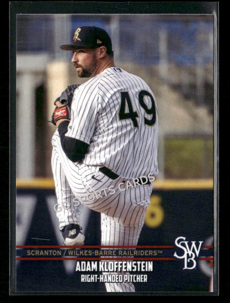 2026 Scranton Wilkes Barre RailRiders Adam Kloffenstein