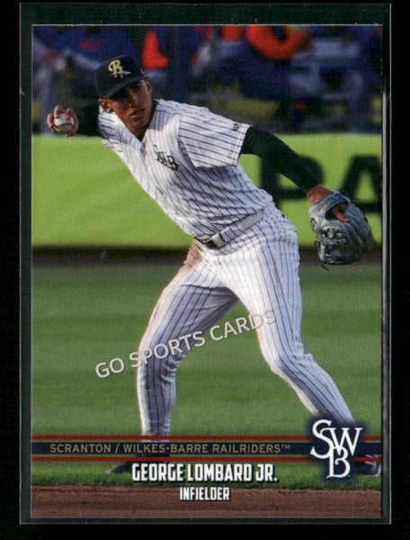 2026 Scranton Wilkes Barre RailRiders George Lombard Jr