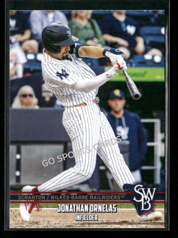 2026 Scranton Wilkes Barre RailRiders Jonathan Ornelas