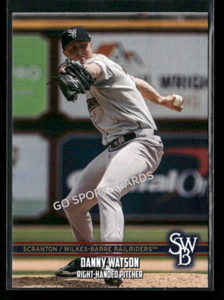 2026 Scranton Wilkes Barre RailRiders Danny Watson