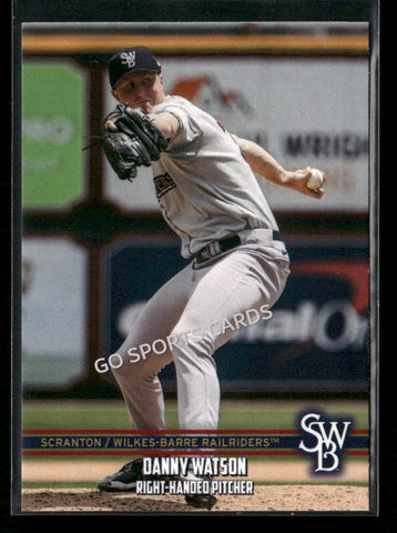 2026 Scranton Wilkes Barre RailRiders Danny Watson