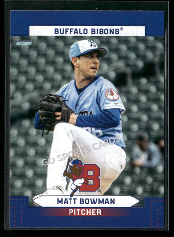 2026 Buffalo Bisons Matt Bowman