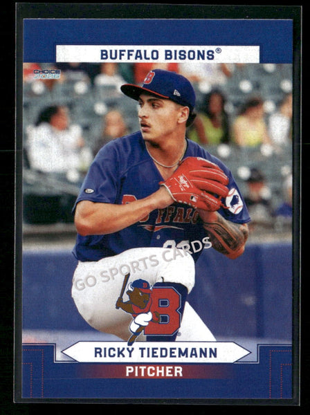 2026 Buffalo Bisons Ricky Tiedemann