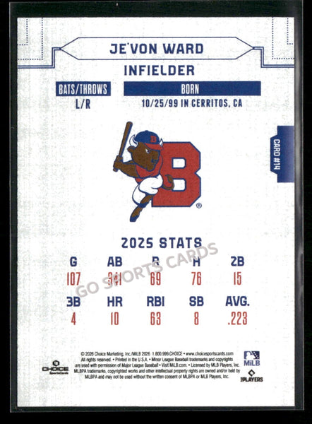 2026 Buffalo Bisons Je'Von Ward