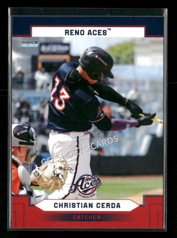 2026 Reno Aces Christian Cerda