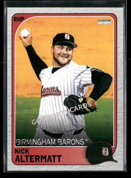 2026 Birmingham Barons Nick Altermatt