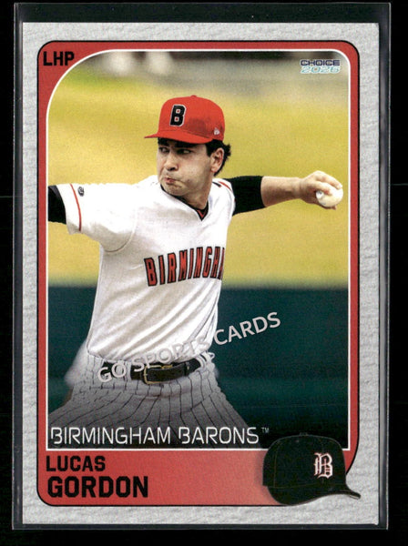 2026 Birmingham Barons Lucas Gordon