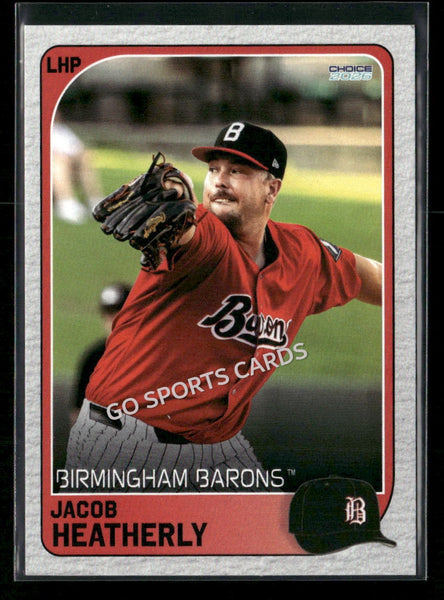 2026 Birmingham Barons Jacob Heatherly