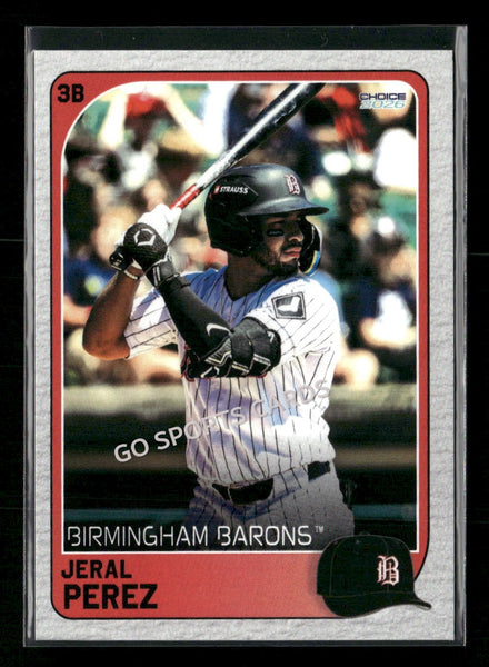 2026 Birmingham Barons Jeral Perez