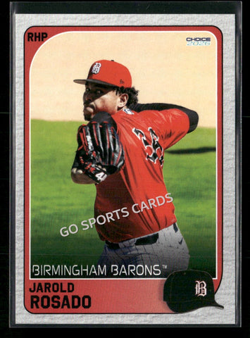 2026 Birmingham Barons Jarold Rosado