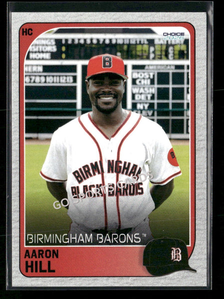 2026 Birmingham Barons Aaron Hill