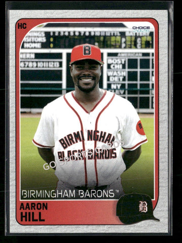 2026 Birmingham Barons Aaron Hill