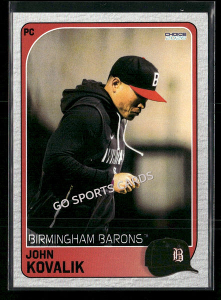 2026 Birmingham Barons John Kovalik