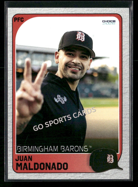 2026 Birmingham Barons Juan Maldonado