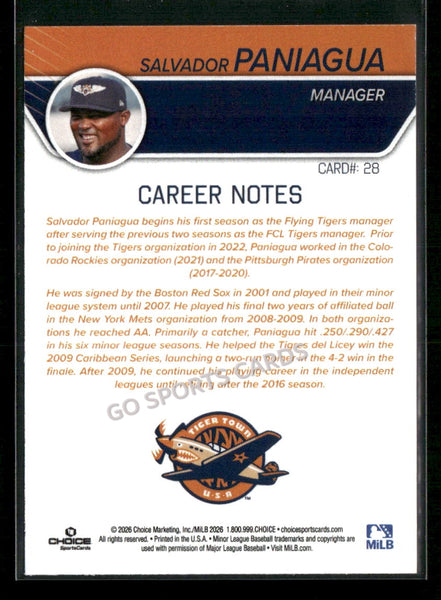 2026 Lakeland Flying Tigers Salvador Paniagua