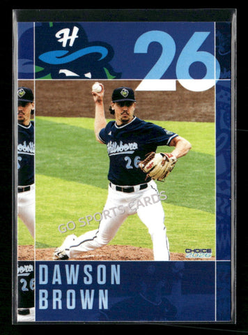 2026 Hillsboro Hops Dawson Brown