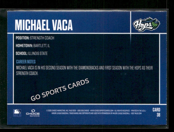 2026 Hillsboro Hops Michael Vaca