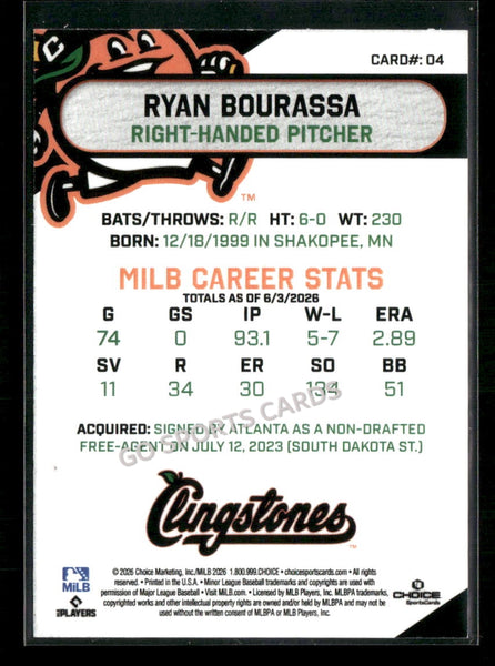2026 Columbus Clingstones Ryan Bourassa