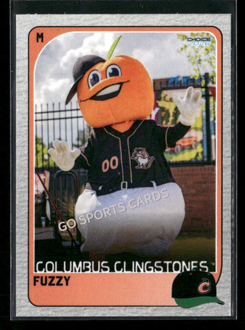 2026 Columbus Clingstones Fuzzy Mascot