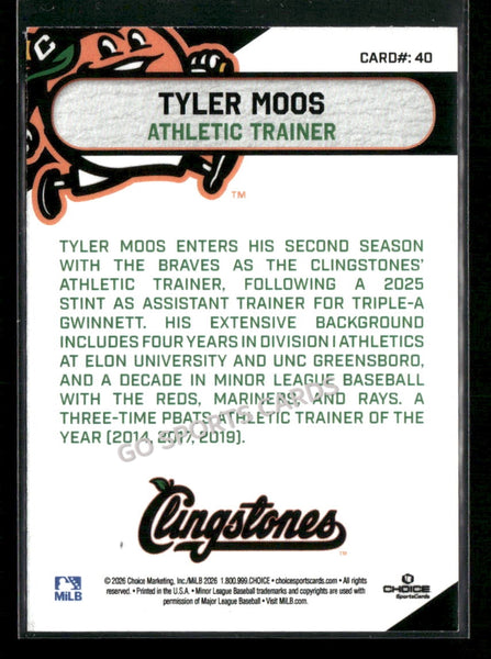 2026 Columbus Clingstones Tyler Moos