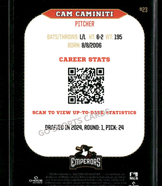 2026 Rome Emperors Cam Caminiti