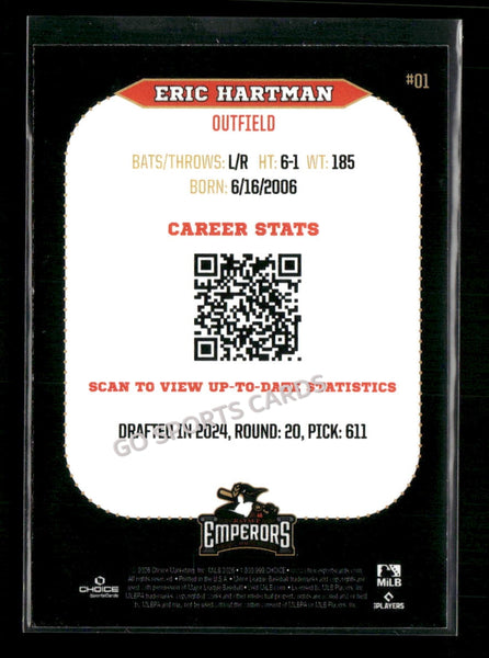 2026 Rome Emperors Eric Hartman