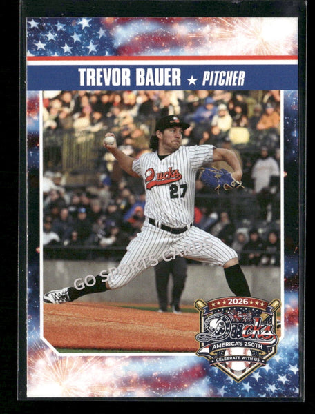 2026 Long Island Ducks Trevor Bauer