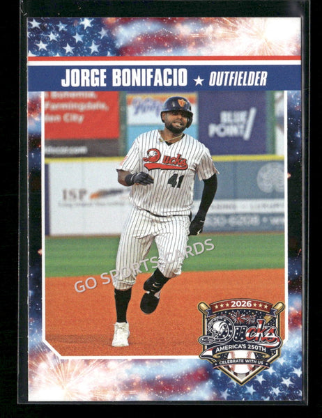 2026 Long Island Ducks Jorge Bonifacio