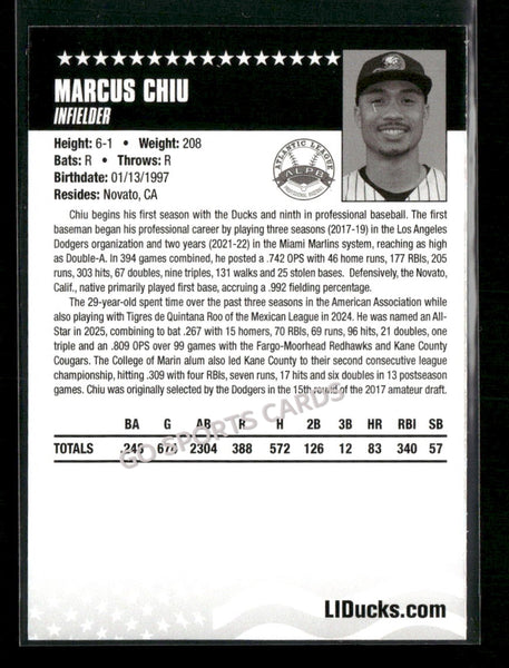 2026 Long Island Ducks Marcus Chiu