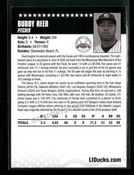 2026 Long Island Ducks Buddy Reed