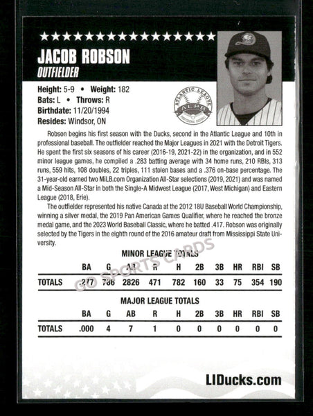 2026 Long Island Ducks Jacob Robson