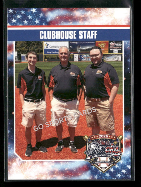 2026 Long Island Ducks Clubhouse Staff