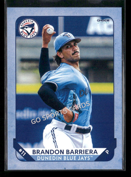 2026 Dunedin Blue Jays Brandon Barriera
