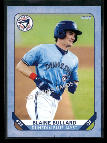 2026 Dunedin Blue Jays Blaine Bullard
