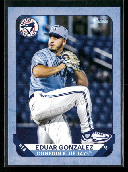 2026 Dunedin Blue Jays Eduar Gonzalez