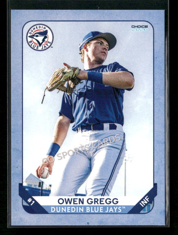 2026 Dunedin Blue Jays Owen Gregg