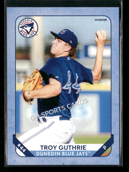 2026 Dunedin Blue Jays Troy Guthrie