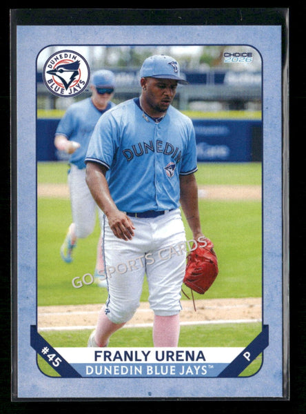 2026 Dunedin Blue Jays Franly Urena