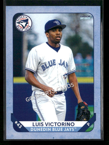 2026 Dunedin Blue Jays Luis Victorino