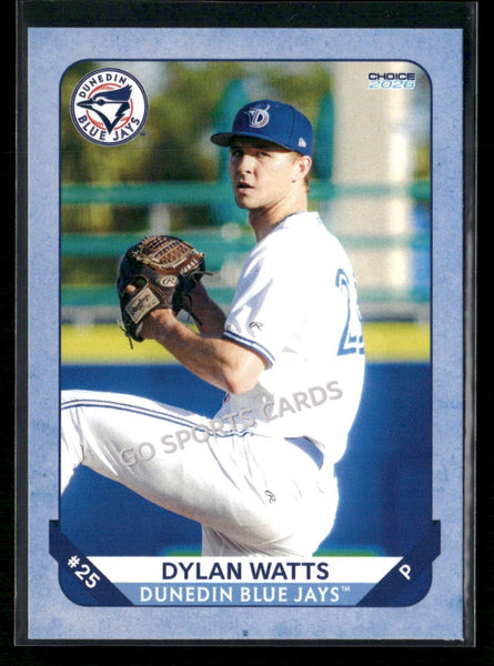 2026 Dunedin Blue Jays Dylan Watts