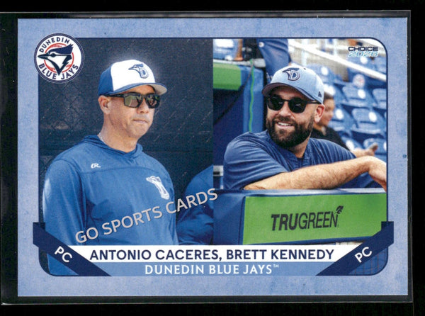 2026 Dunedin Blue Jays Antonio Caceres Brett Kennedy