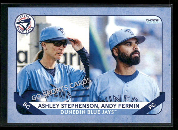 2026 Dunedin Blue Jays Ashley Stephenson Andy Fermin