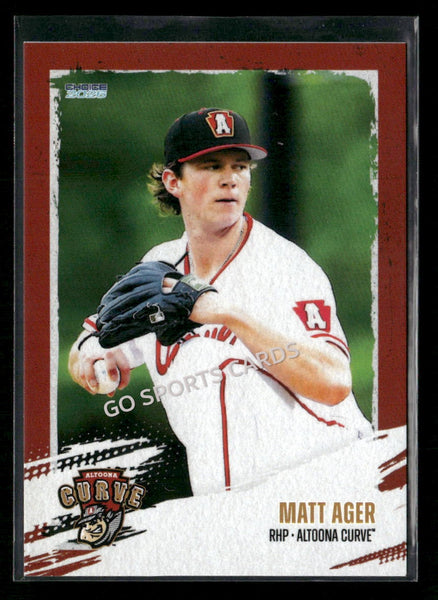 2026 Altoona Curve 2nd Matt Ager